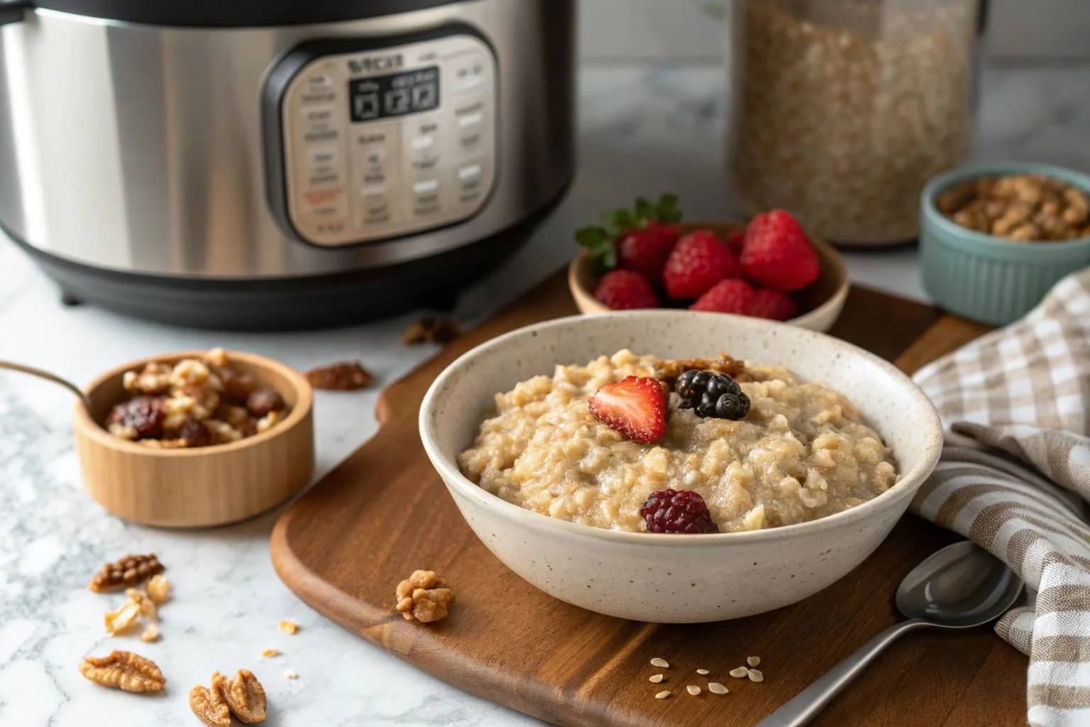 Instant Pot steel cut oats