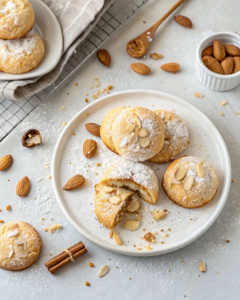 Almond Croissant Cookies