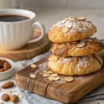 Almond croissant cookies