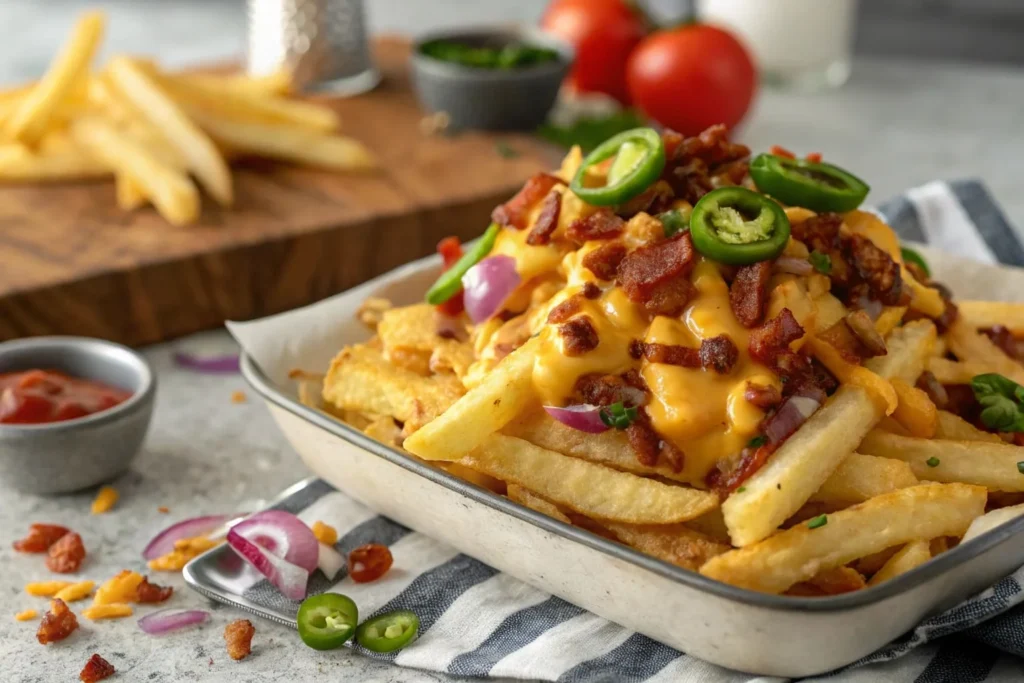 Loaded Fries Recipe 8 Loaded Fries Recipe